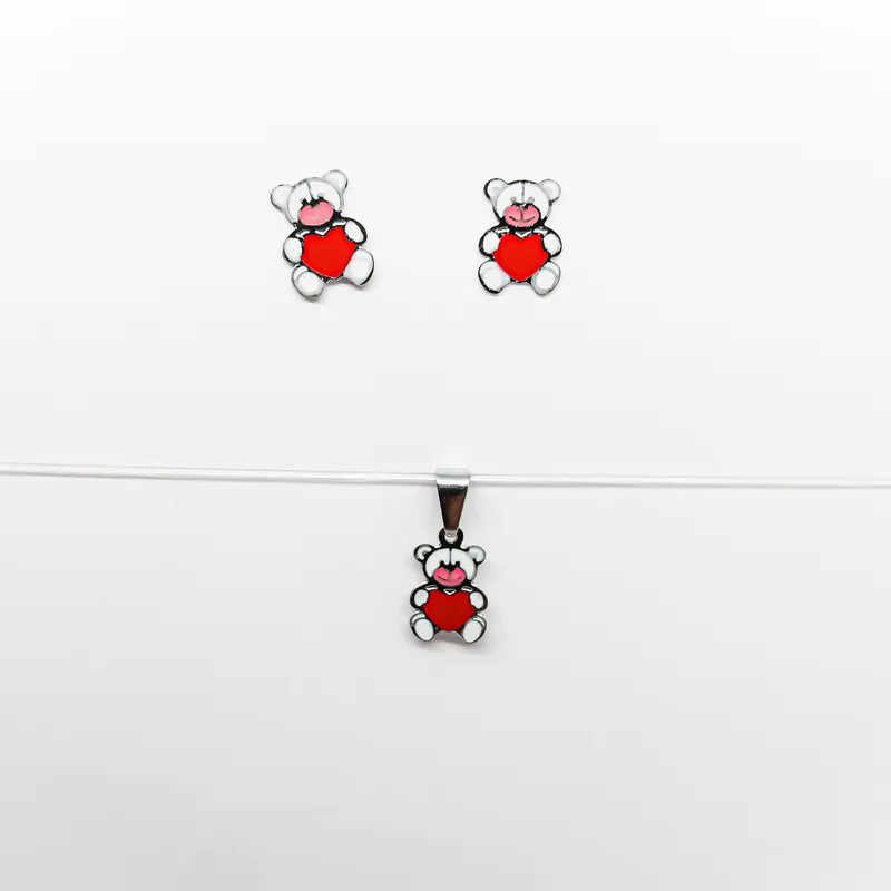 CONJ INOX URSO RESINADO10MM