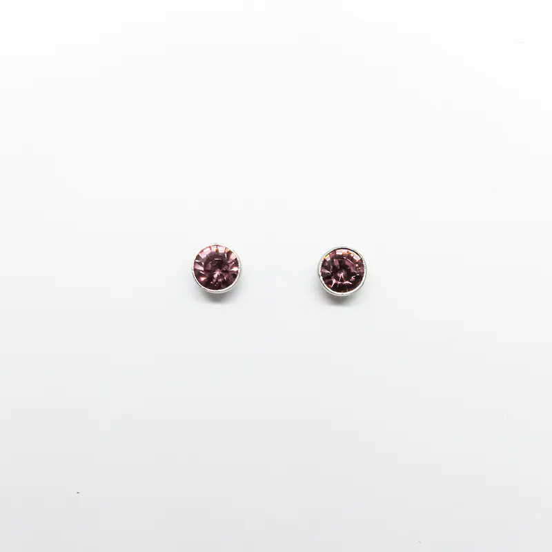 BR INOX CRAVACAO INGLESASTRASS 8MM AMETISTA