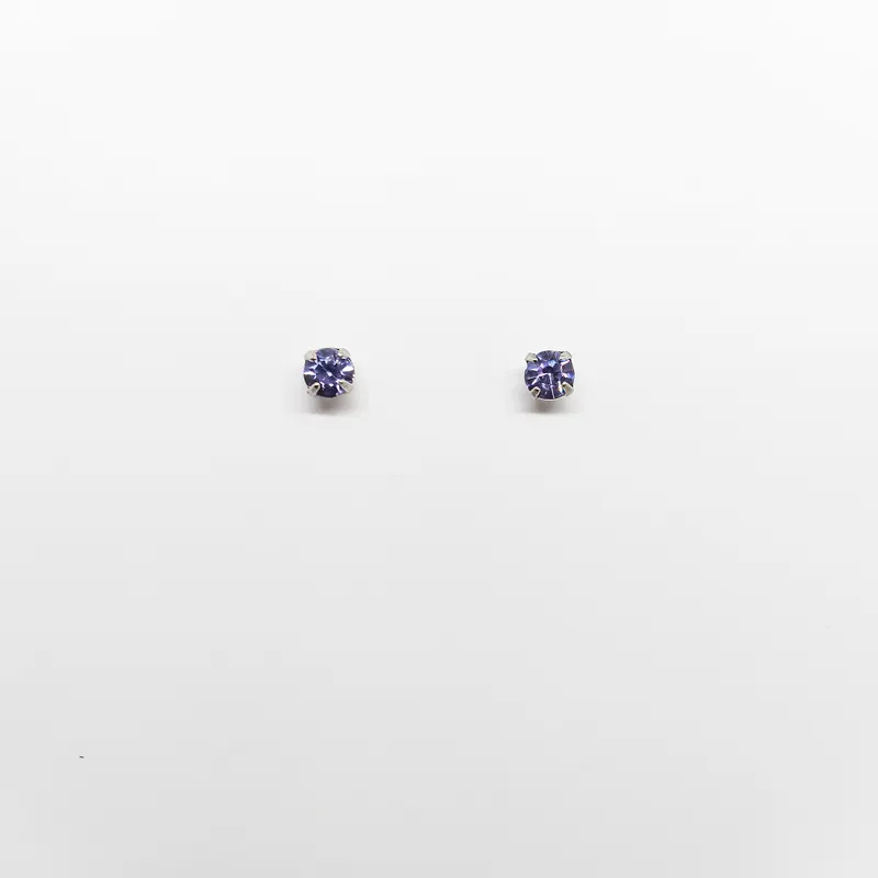 BR INOX STRASS 4MM AMETISTA