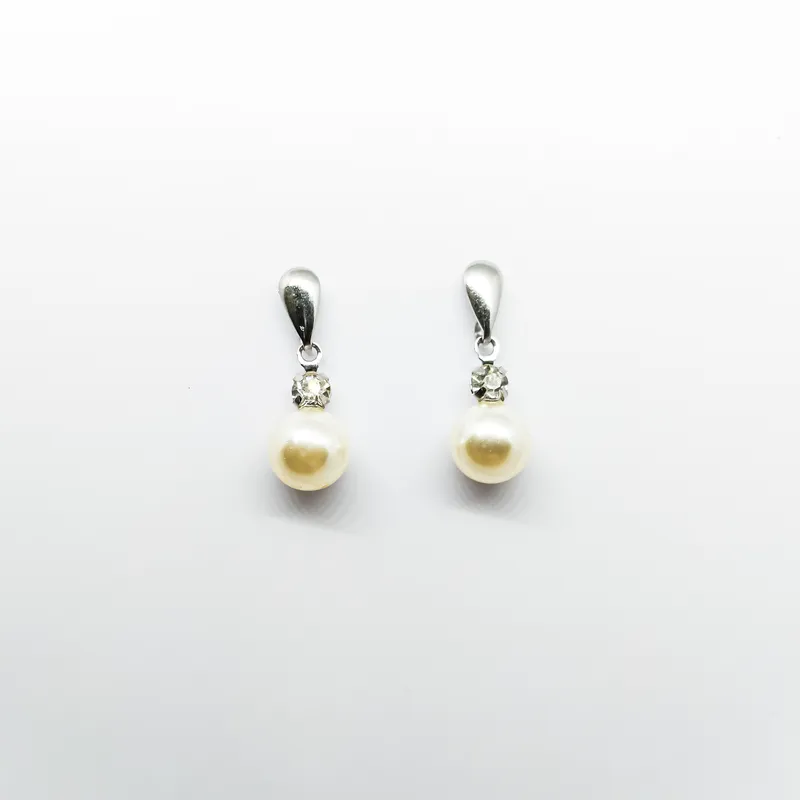 BR INOX BASE GOTA C STRASS4MM E PEROLA 8MM