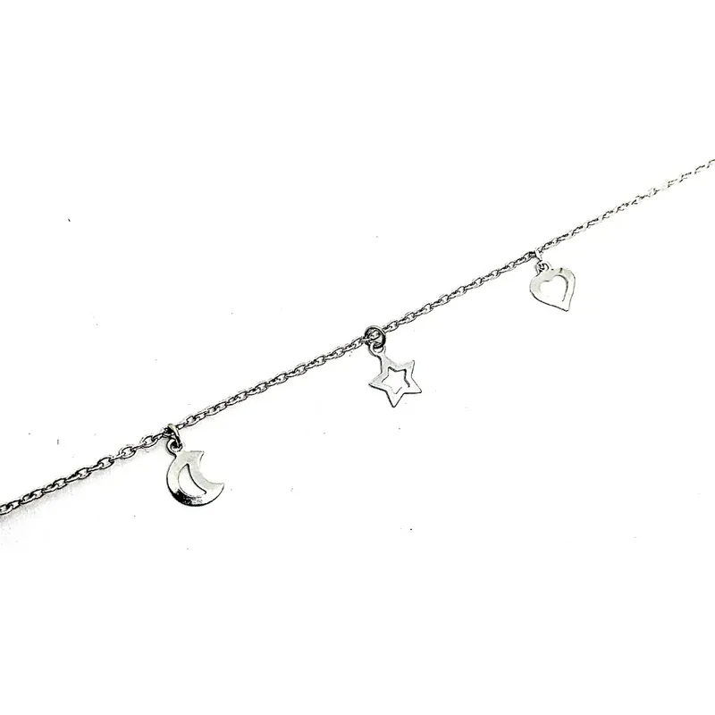 Tornozeleira em Aço Inox 0097 25cm - 2