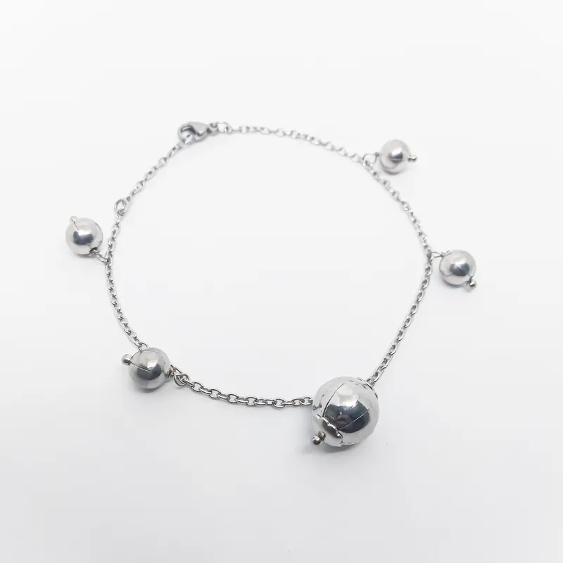 PULSEIRA INOX BOLA 7/11MM20CM