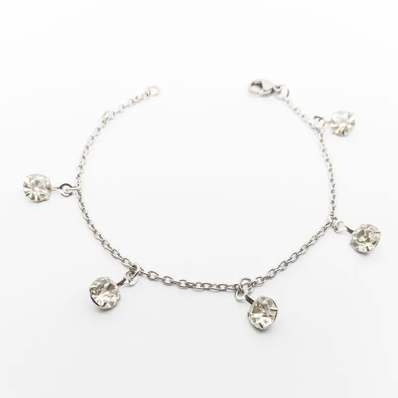 PULSEIRA INOX C 5 STRASSREDONDO 6MM 20CM