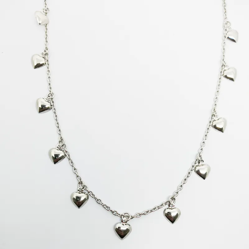 GARG INOX CHOKER C CORAÇÃO50CM