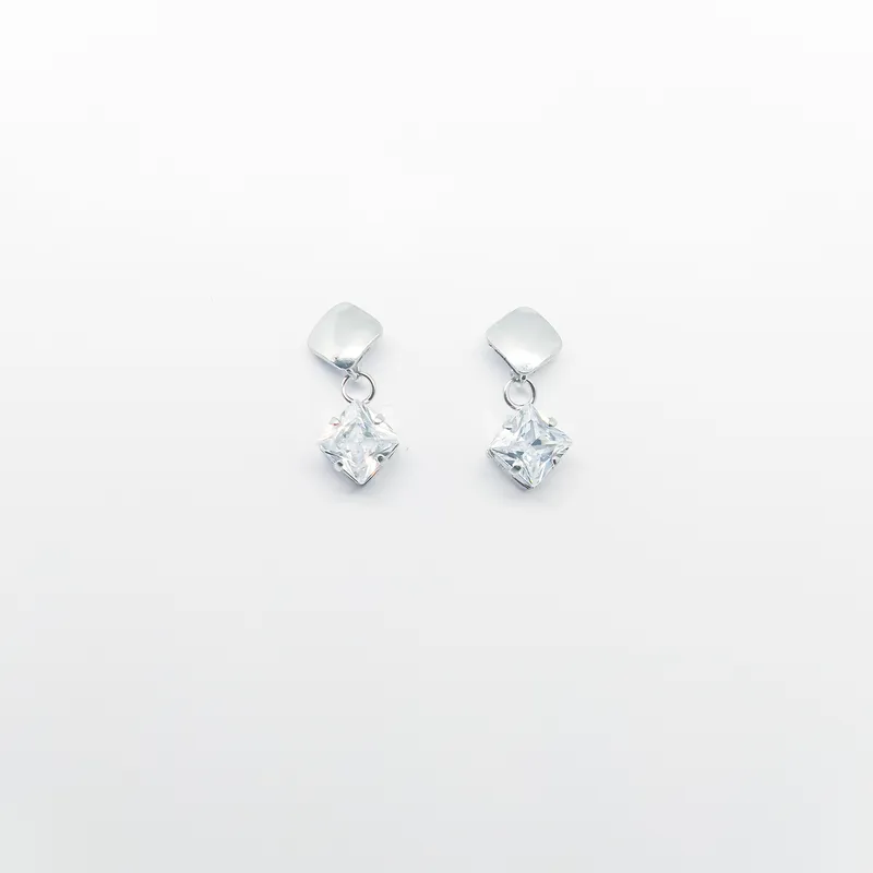 BR INOX BASE CARRE C GALERIACARRE ZIRCONIA 6MM