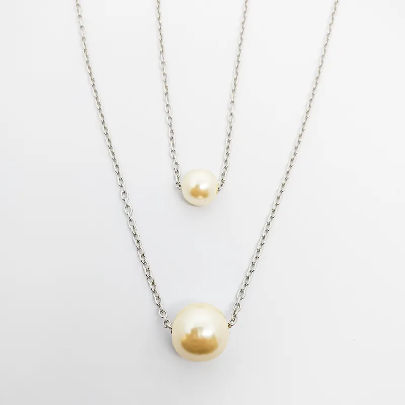 GARG INOX DUPLA C PEROLA8/12MM 45CM