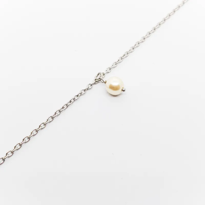 TORNOZELEIRA INOX C PEROLA6MM 25CM