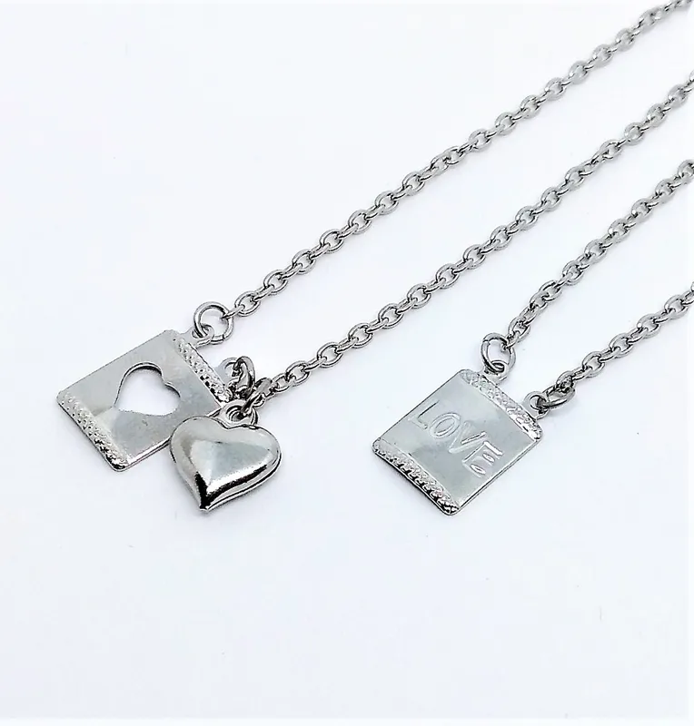 Escapulário em Aço Inox 0005