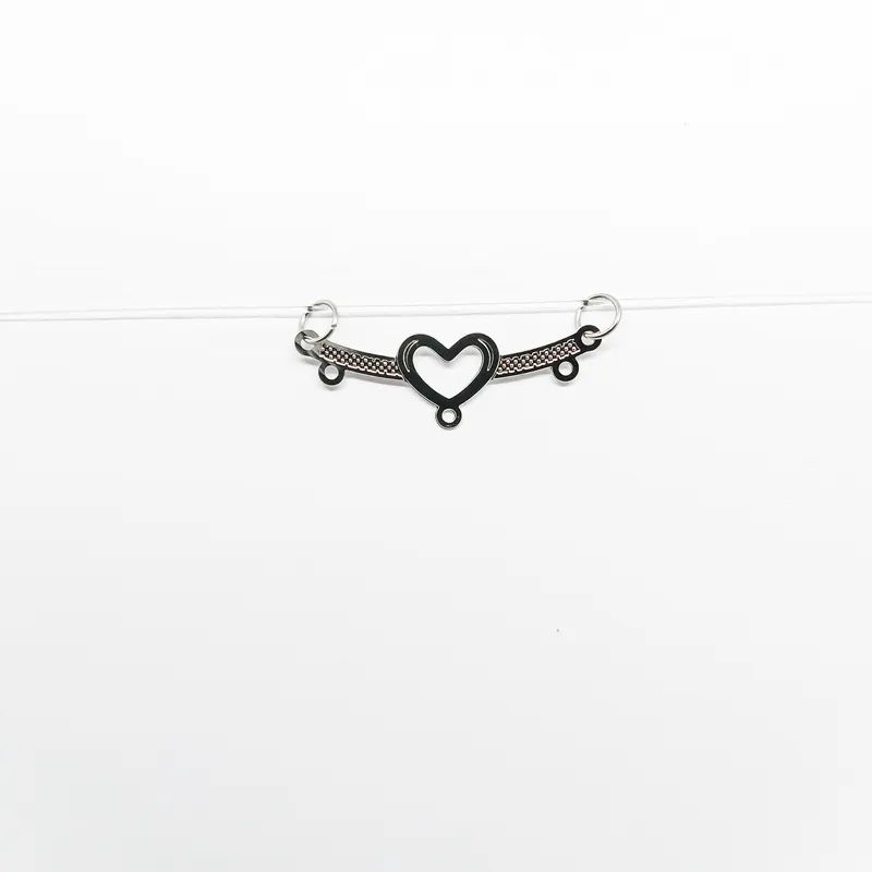 PING CANGA INOX CORACAO P/ 3FILHOS