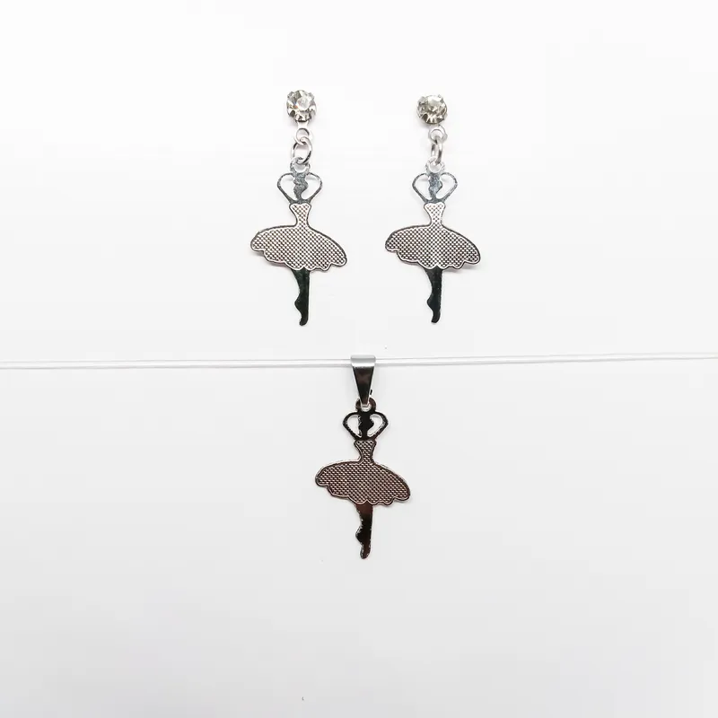 CONJ BAILARINA STRASS 4MM